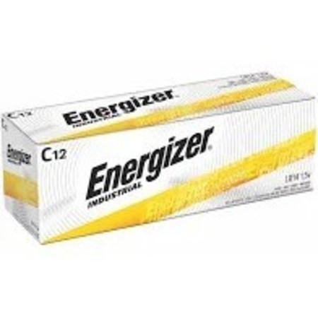 ENERGIZER Industrial C Alkaline Battery, 12 PK EN93